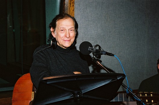 Oscar Brand at the 60th anniversary of Folksong Festival